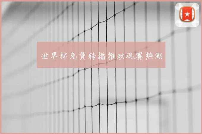 世界杯免费转播推动观赛热潮